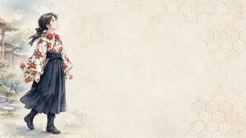 明治大正袴姿042 thumbnail