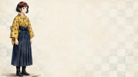 明治大正袴姿045 thumbnail
