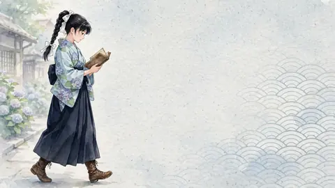 明治大正袴姿047 thumbnail