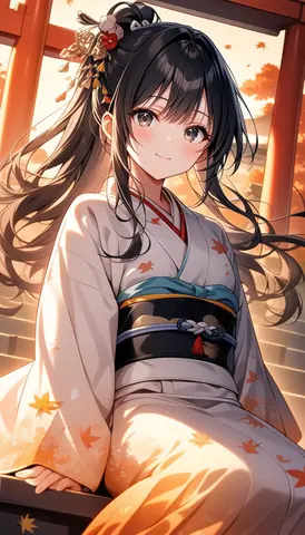着物女性フラットイラスト AI Art Preview 024 thumbnail