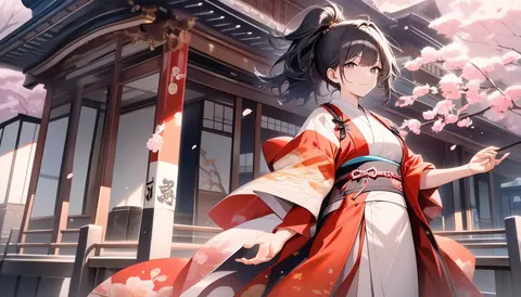 着物女性フラットイラスト AI Art Preview 028 thumbnail