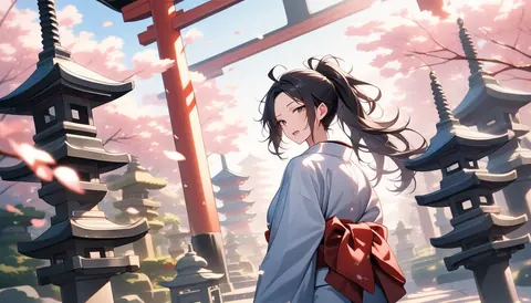 着物女性フラットイラスト AI Art Preview 047 thumbnail