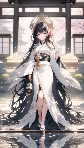 着物女性フラットイラスト AI Art Preview 054 thumbnail