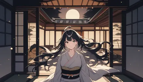 着物女性フラットイラスト AI Art Preview 059 thumbnail