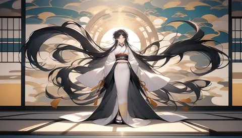 着物女性フラットイラスト AI Art Preview 117 thumbnail