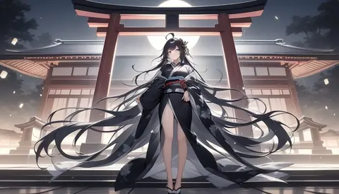 着物女性フラットイラスト AI Art Preview 126 thumbnail
