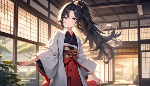 着物女性フラットイラスト AI Art Preview 127 thumbnail