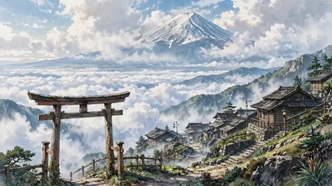 045富士山五合目鳥居 thumbnail