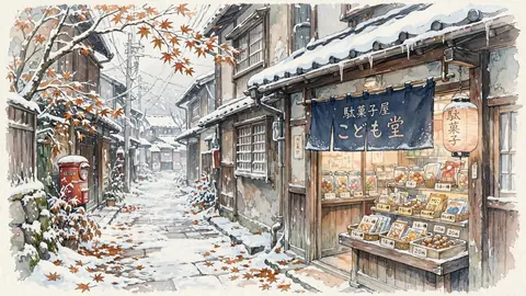 雪の駄菓子屋 thumbnail