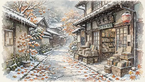 雪の古本屋 thumbnail