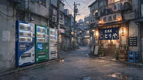 tokyo015_shibuya_ura_roji_yugure thumbnail