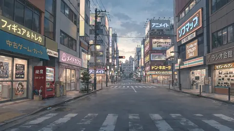 tokyo030_akihabara_chuoudori_yugure_akarui thumbnail