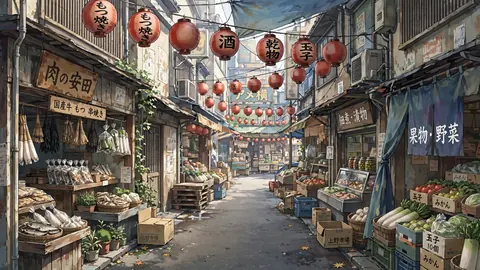 tokyo031_ueno_ichiba_chochin_hiruma thumbnail