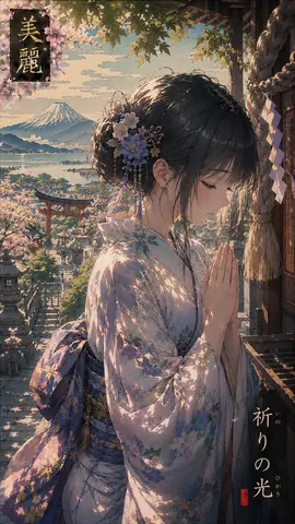 春の社に祈る光 thumbnail