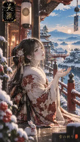 雪灯りの祈り、冬の社寺 thumbnail
