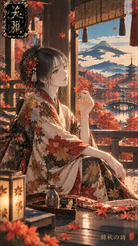 錦秋の詩、紅葉寺の憩い thumbnail