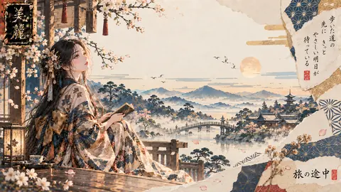 美麗な庭園と旅の詩 thumbnail