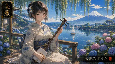 湖畔に響く水音と美麗 thumbnail