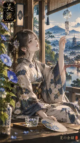 風鈴に触れる夏の余韻 thumbnail