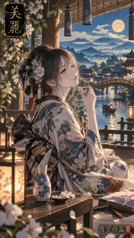 月下の盃と美麗な舞姫 thumbnail