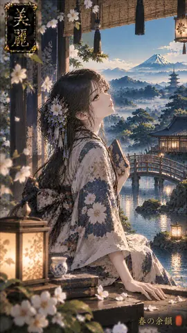 静寂の庭を望む花簪の姫 thumbnail