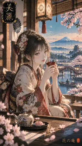 桜の庵、夢見の春景色 thumbnail