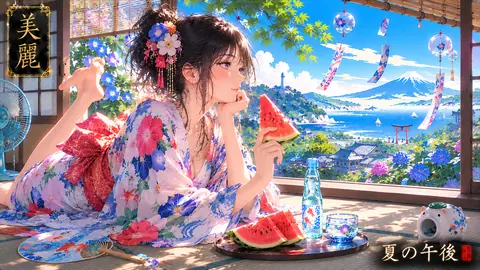 縁側で味わう夏の午後 thumbnail