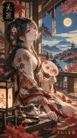 月夜の美麗な紅葉宴 thumbnail