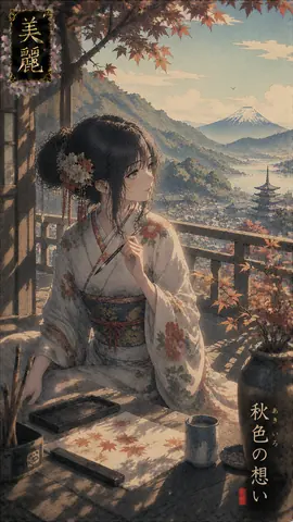 秋色の想い、山寺の veranda thumbnail