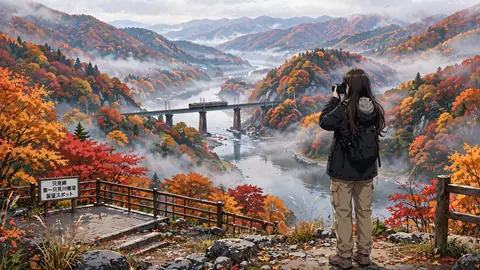 03_tadami_bridge_autumn_viewpoint thumbnail
