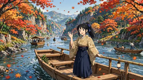 041_hozu_river_kudari thumbnail