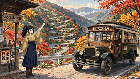 044_nikko_irohazaka_bus thumbnail