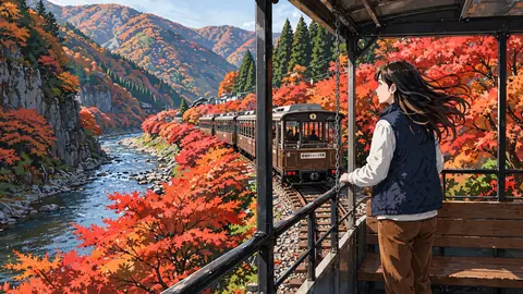 07_sagano_torokko_autumn_view thumbnail
