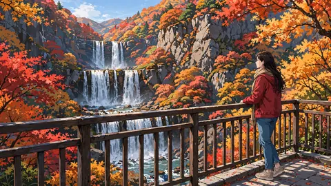078_autumn_waterfall_view thumbnail