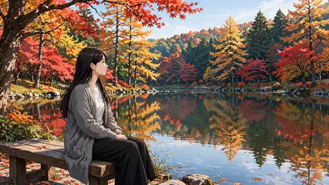 089_autumn_pond_reflection thumbnail