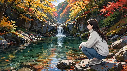 099_kikuchi_gorge_autumn thumbnail