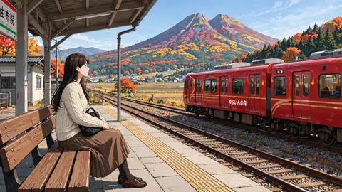 13_yufuin_station_autumn thumbnail