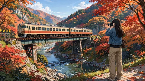35_woman_photographing_train thumbnail