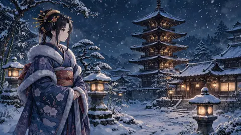 冬の雪の五重塔 thumbnail