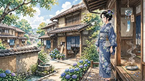 真夏の縁側 thumbnail
