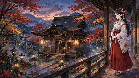秋の神楽殿 thumbnail