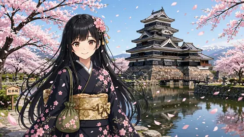 松本城・長野 thumbnail