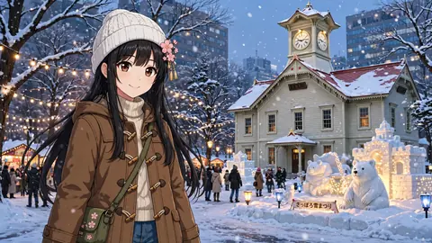 札幌 時計台・大通公園 雪まつり thumbnail