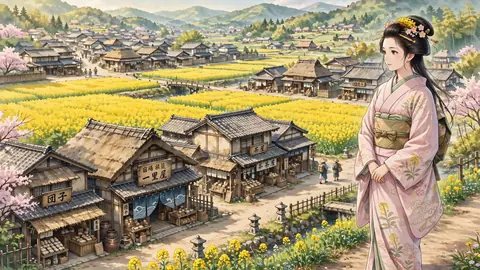 春の宿場町 thumbnail