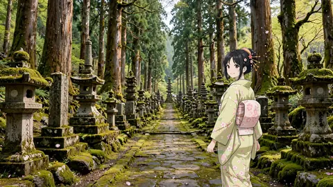 春の高野山奥之院 thumbnail