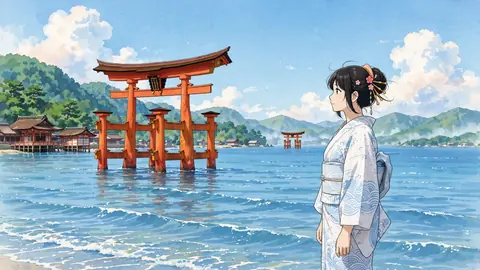 夏の厳島神社 thumbnail