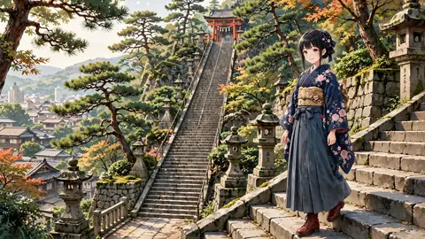 taisho_jogakusei_staircase thumbnail
