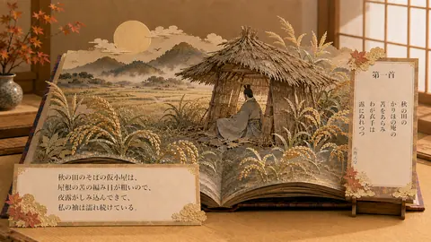 小倉百人一首001 thumbnail