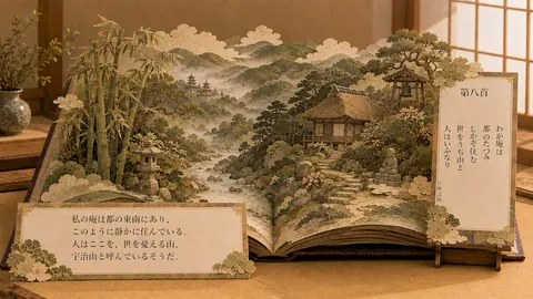 小倉百人一首008 thumbnail