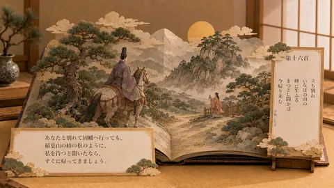 小倉百人一首016 thumbnail